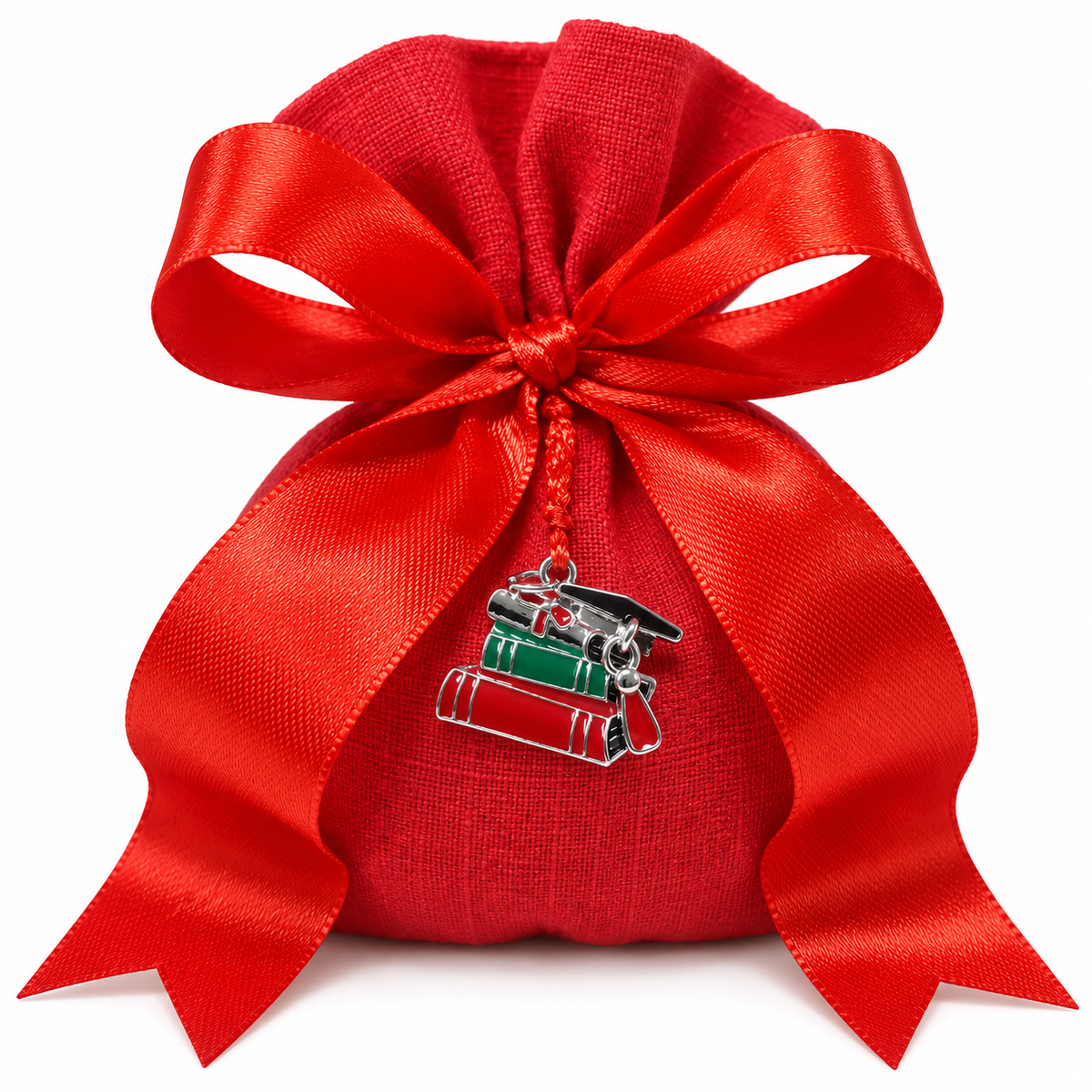 Sacchetto Laurea in Cotone 11 cm Personalizzato