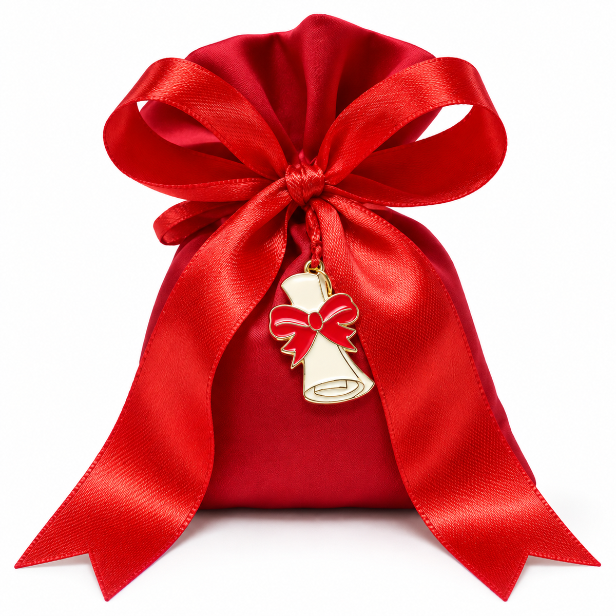 Sacchetto Laurea in Raso 12 cm Personalizzato